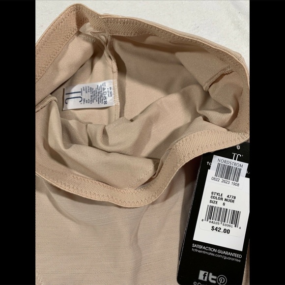 NWT TC Sheer Inset High Waist Shaper Thong Small - Picture 7 of 12